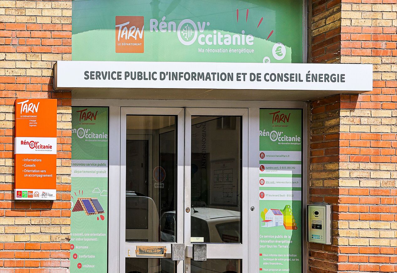 Contacter le Guichet Unique Tarn Rénov'Occitanie, des conseillers à votre écoute pour vous orienter et adapter votre projet à la rénovation énergétique